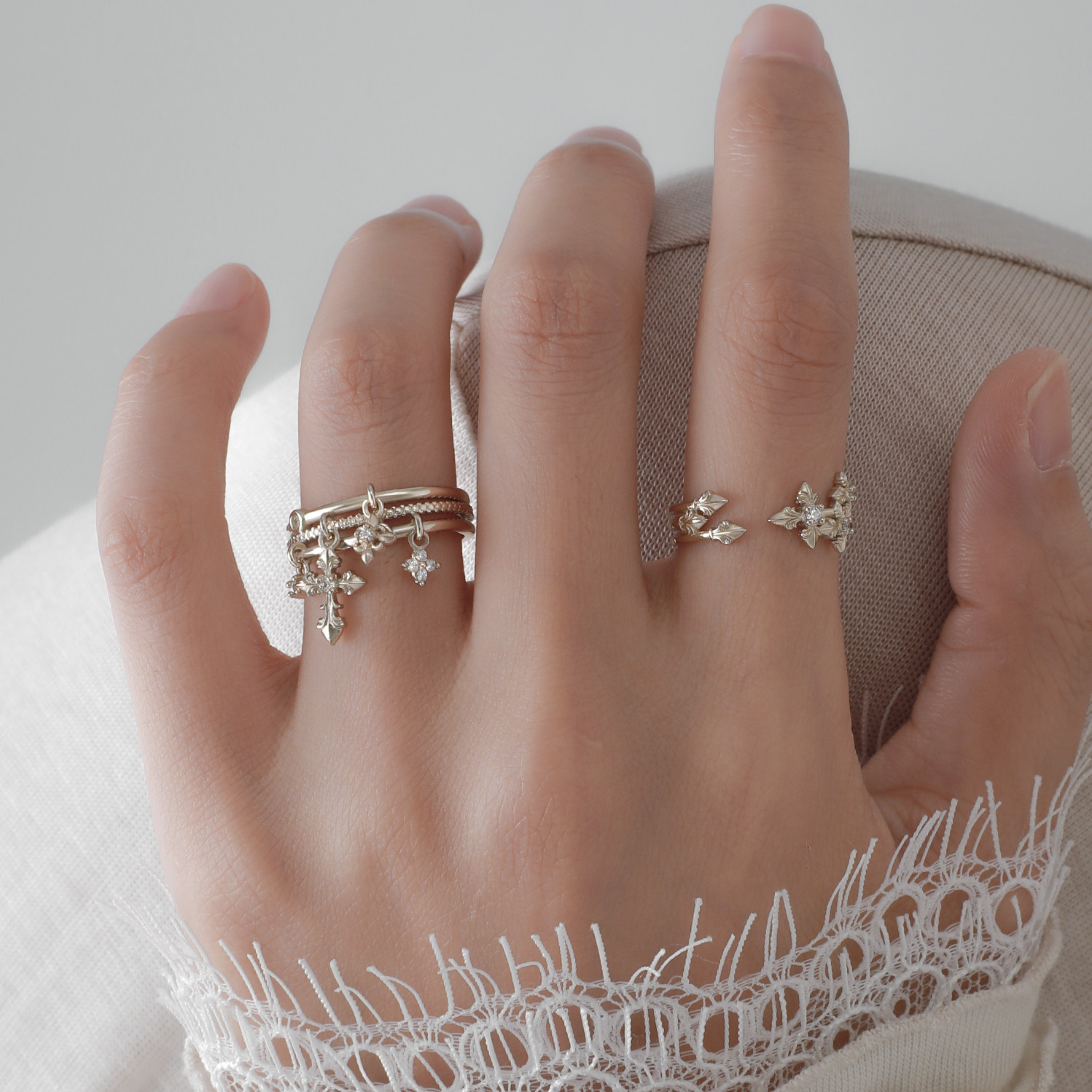 ROYAL SIGNET RING[SET ITEM]