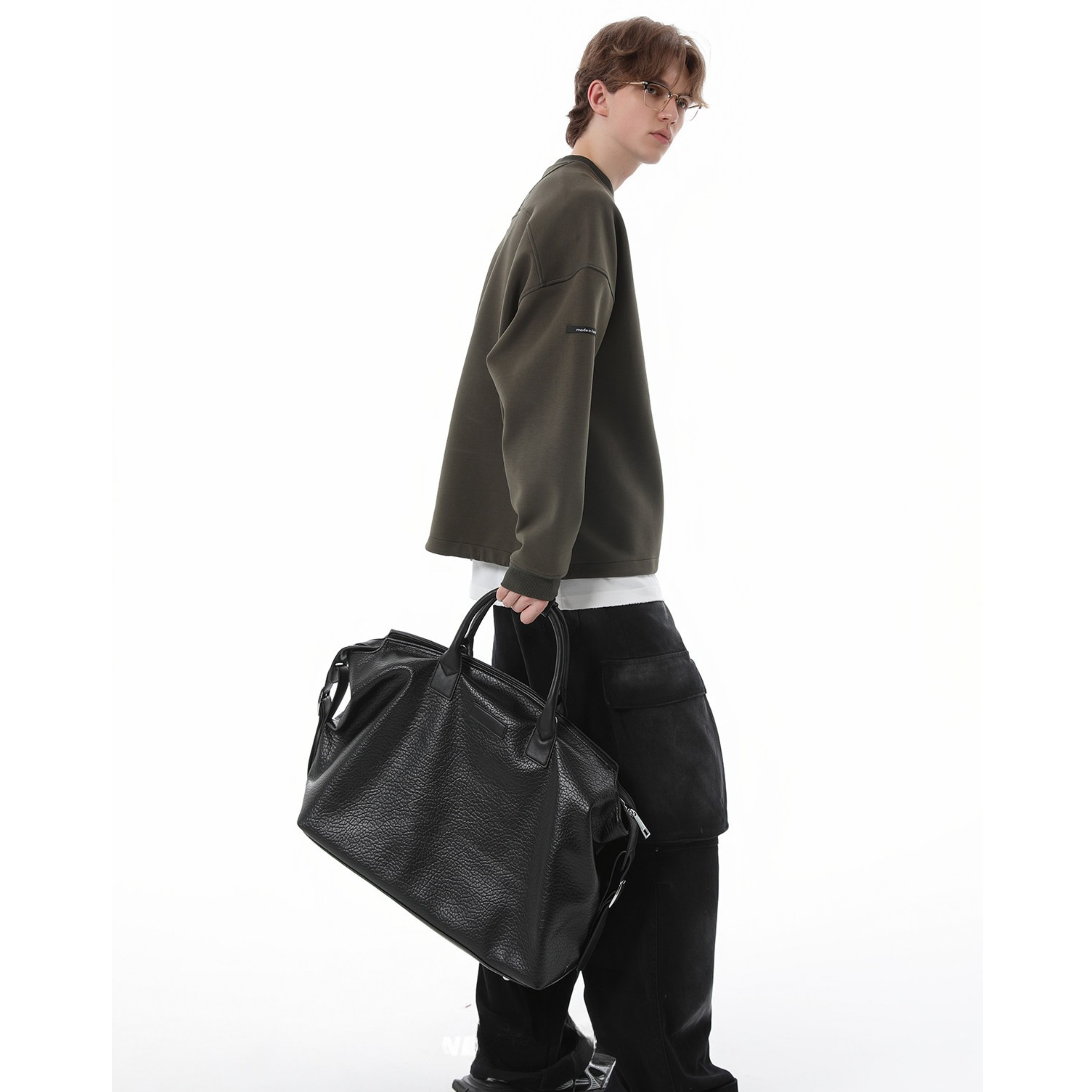 2WAY OVERSIZED BOSTON BAG