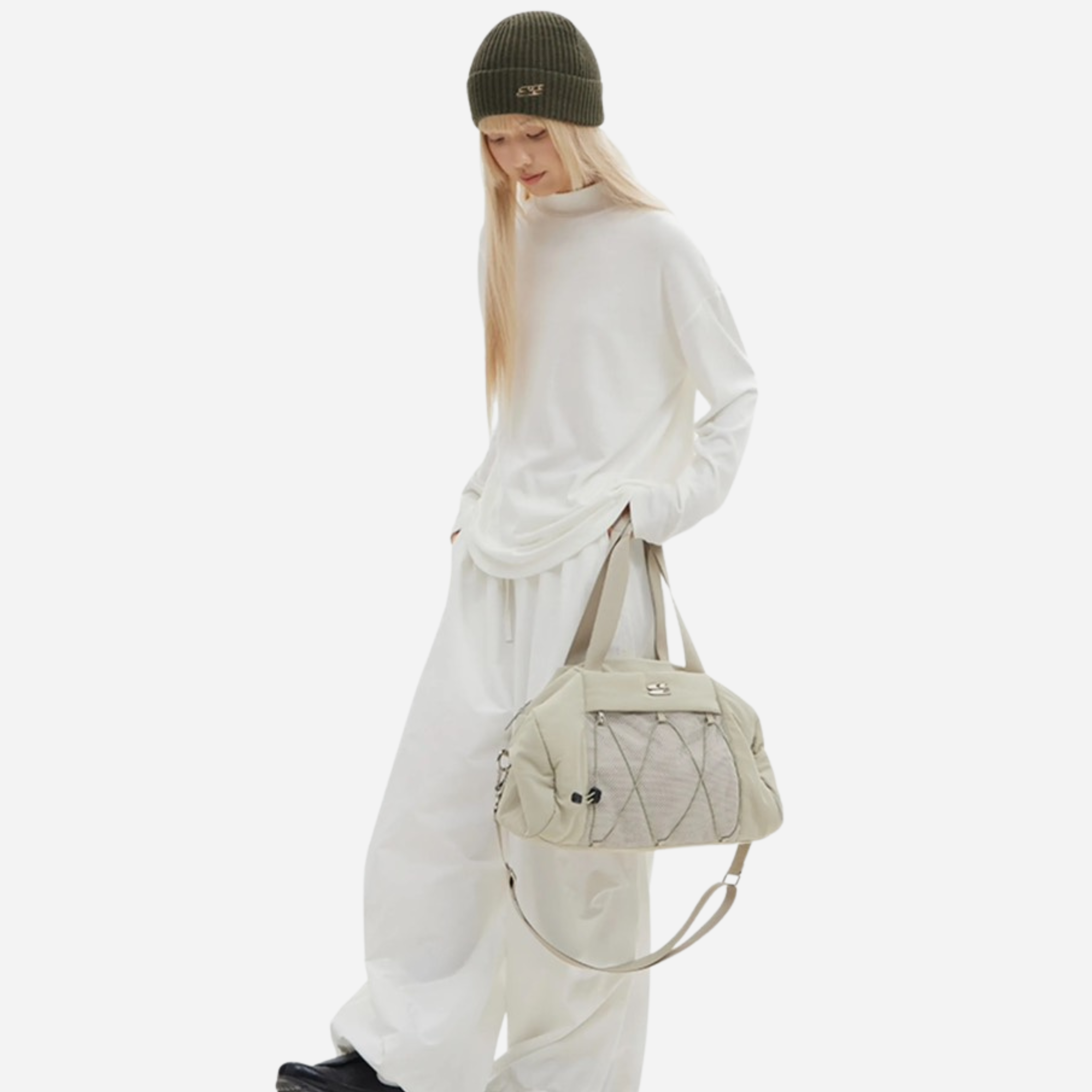 AIRY STRING BOSTON BAG