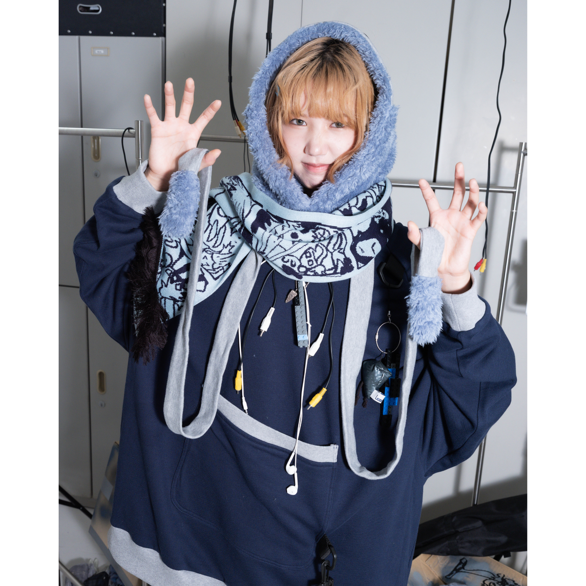 MOKE MOKE Lever-kun Balaclava