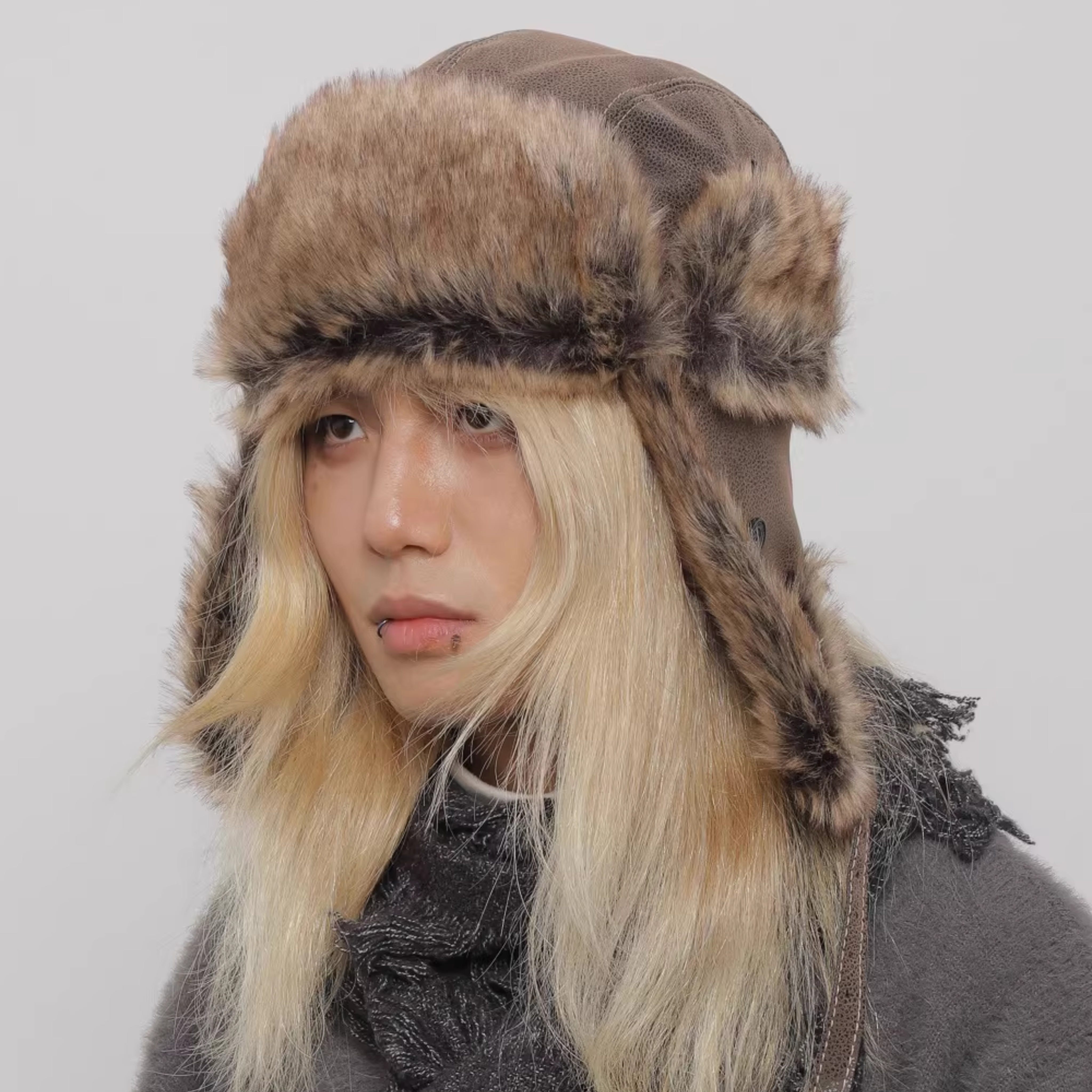 URBAN FAUX FUR TROOPER HAT