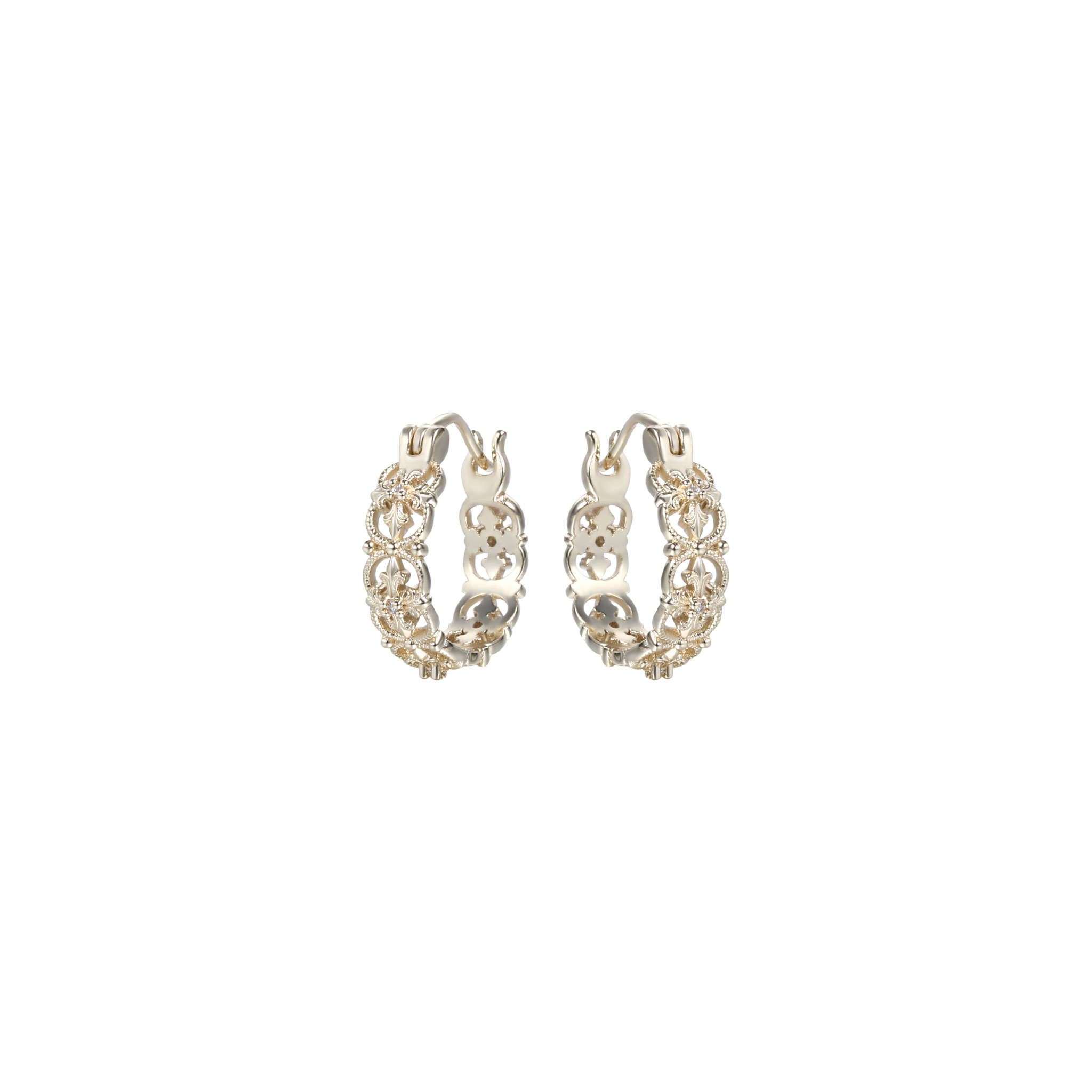 S925 ROYAL SIGNET IRIS PIERCE
