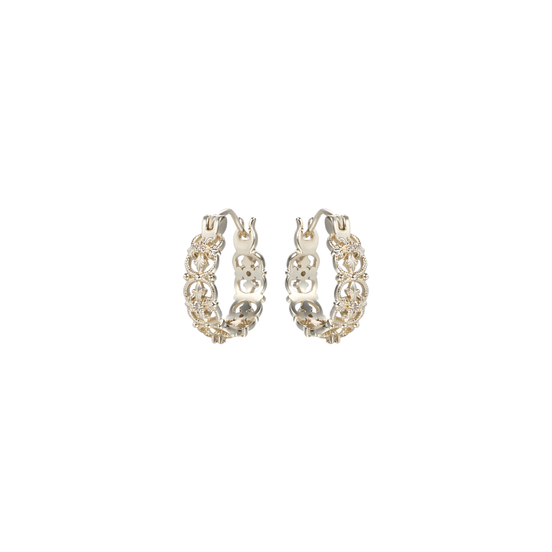 S925 ROYAL SIGNET IRIS PIERCE