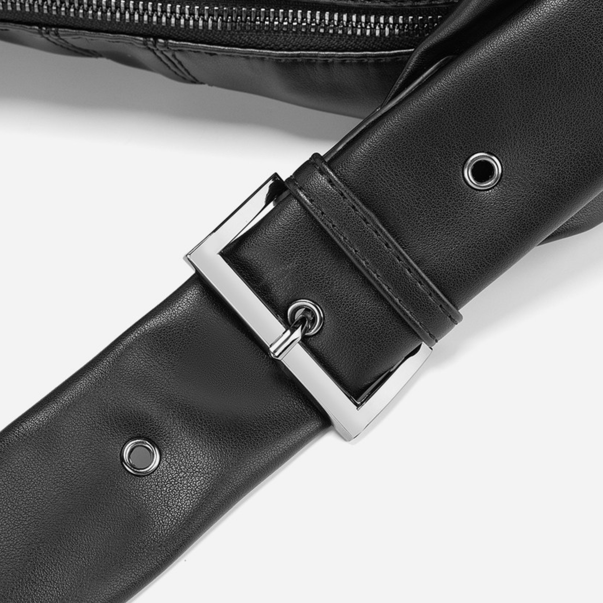 PANEL CURVE SHOULDER BAG