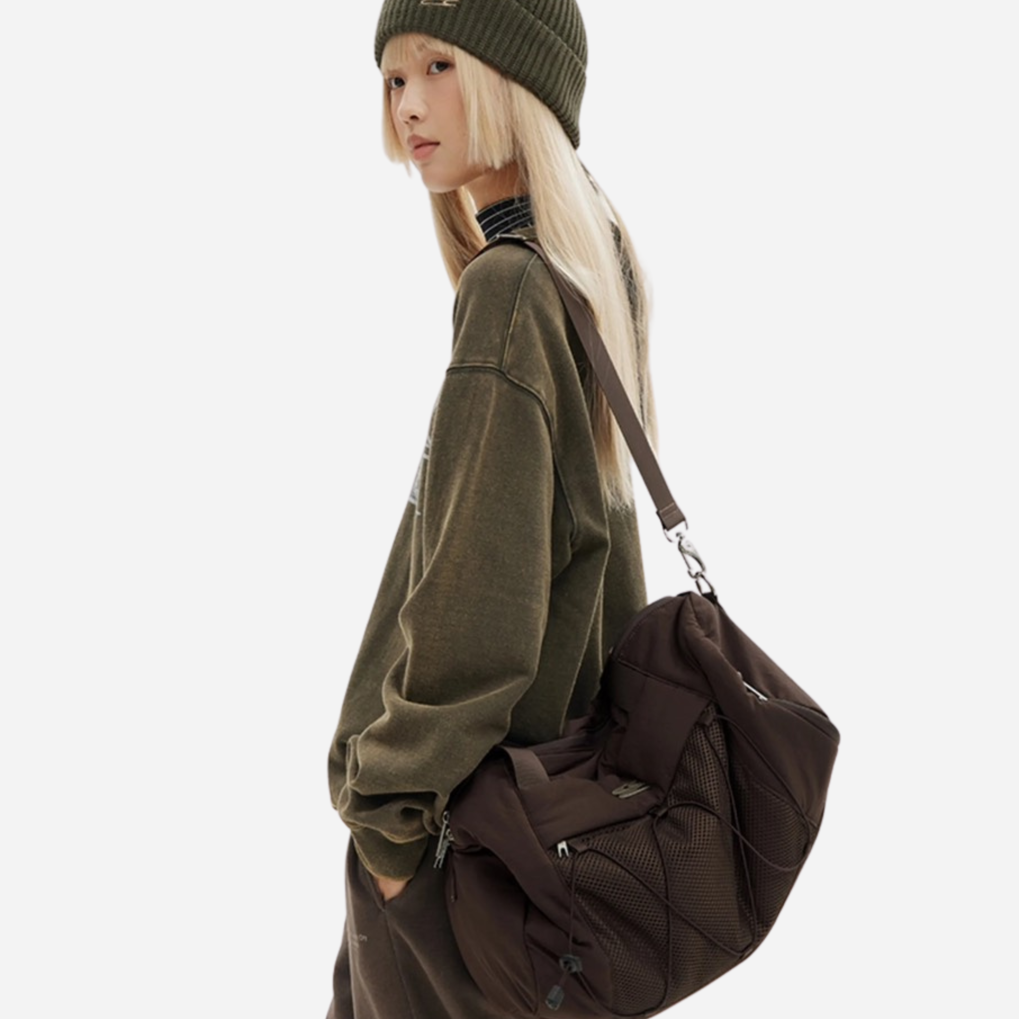 AIRY STRING BOSTON BAG