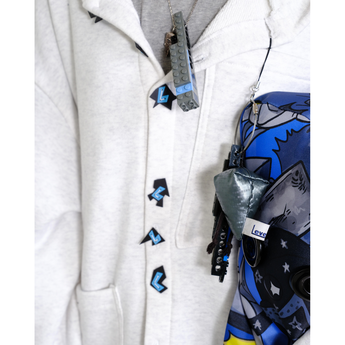 Hooded cardigan
