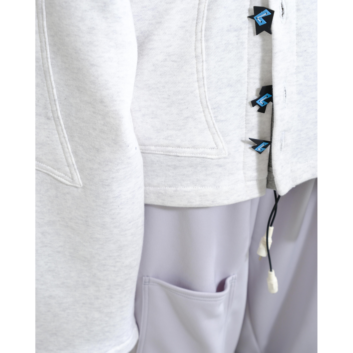 Hooded cardigan