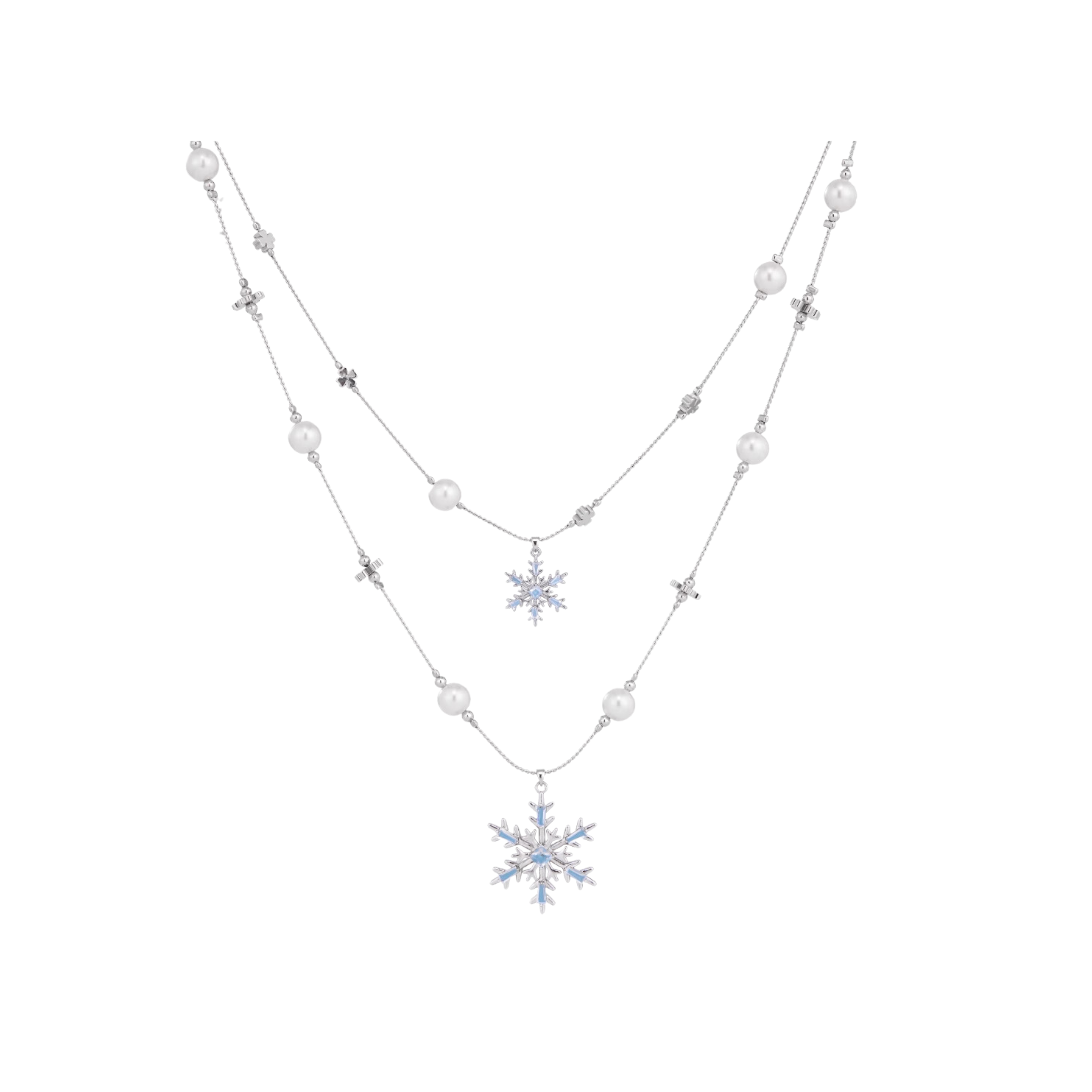 SNOW PEARL NECKLACE[SET ITEM]