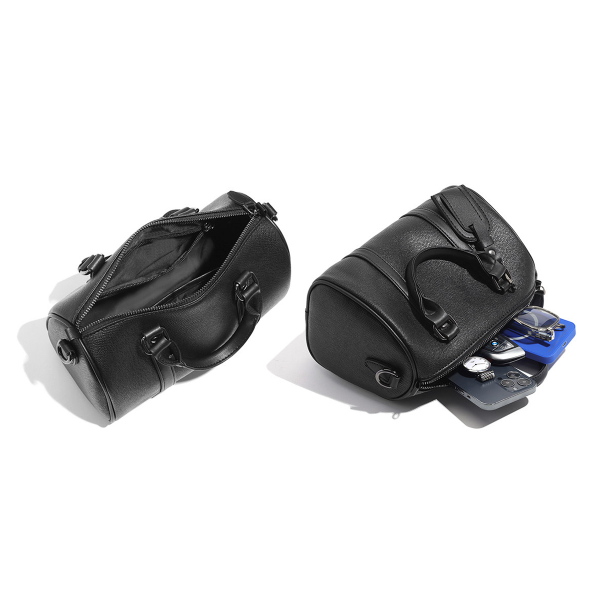 2WAY UTILITY BARREL SHOULDER BAG