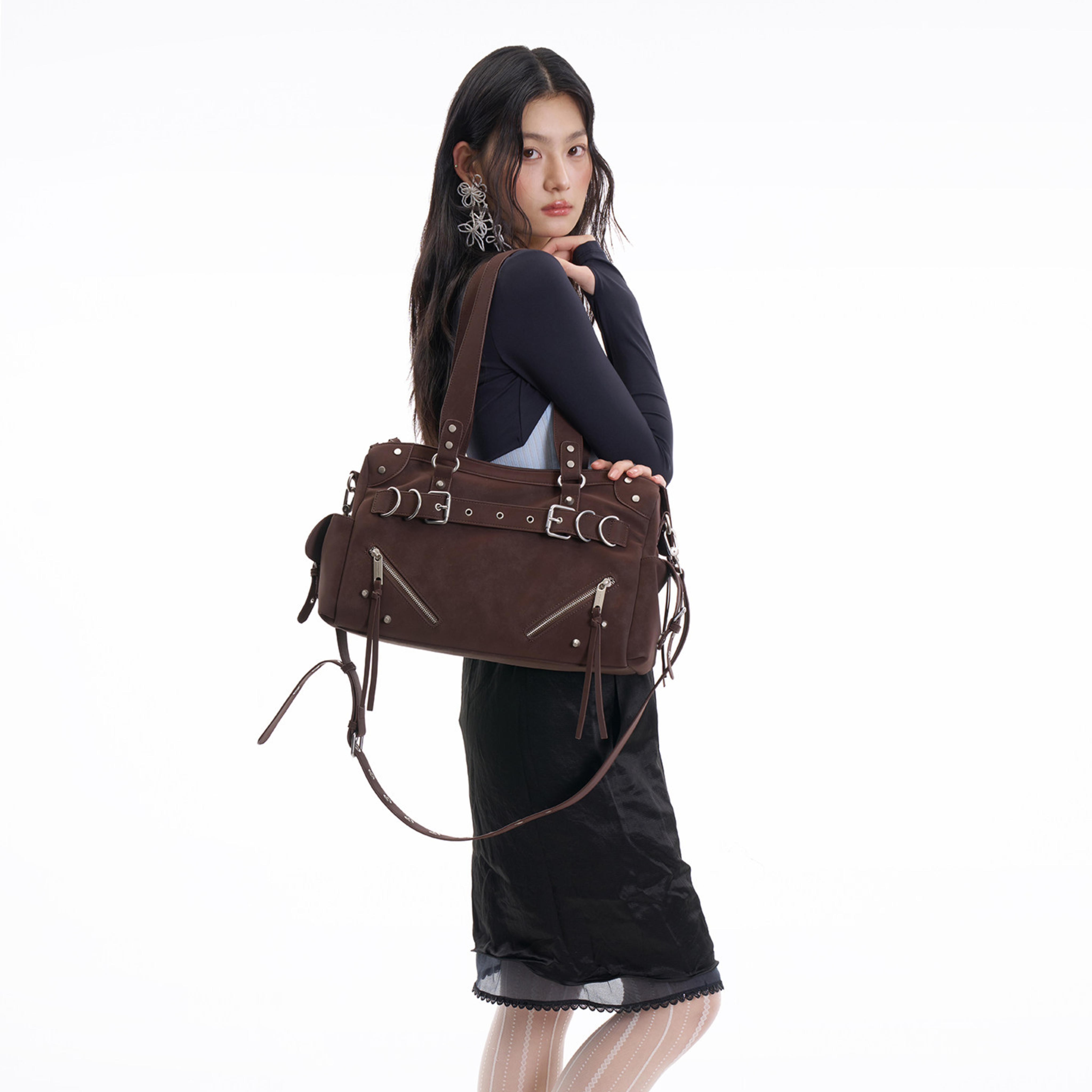 GRUNGE BELT SHOULDER BAG
