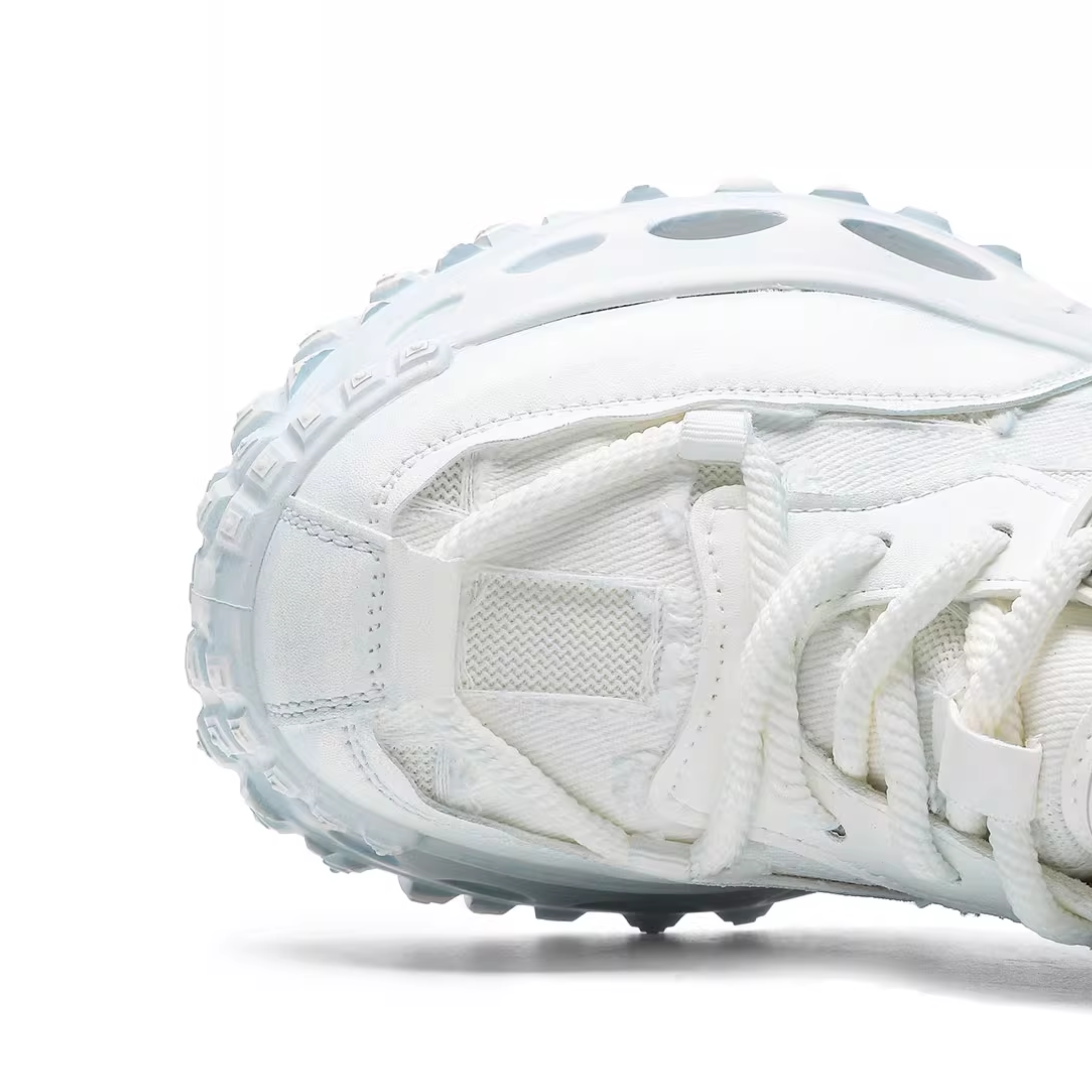 VOID STRIDE PLATFORM SNEAKERS / WHITE×BLUE