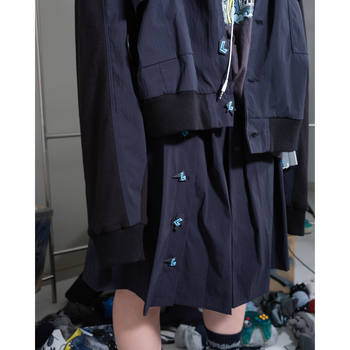 Pleated skirt